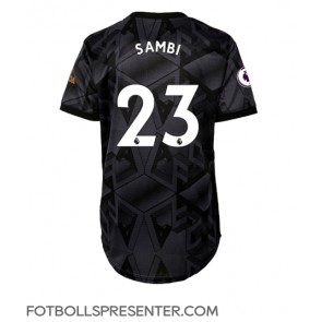 Arsenal Albert Sambi Lokonga #23 Borta Matchtröja Dam 2022-23 Kortärmad